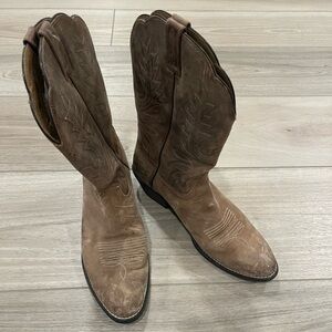 Ariat Heritage Leather Western Cowboy Boots 15725 Size 10B